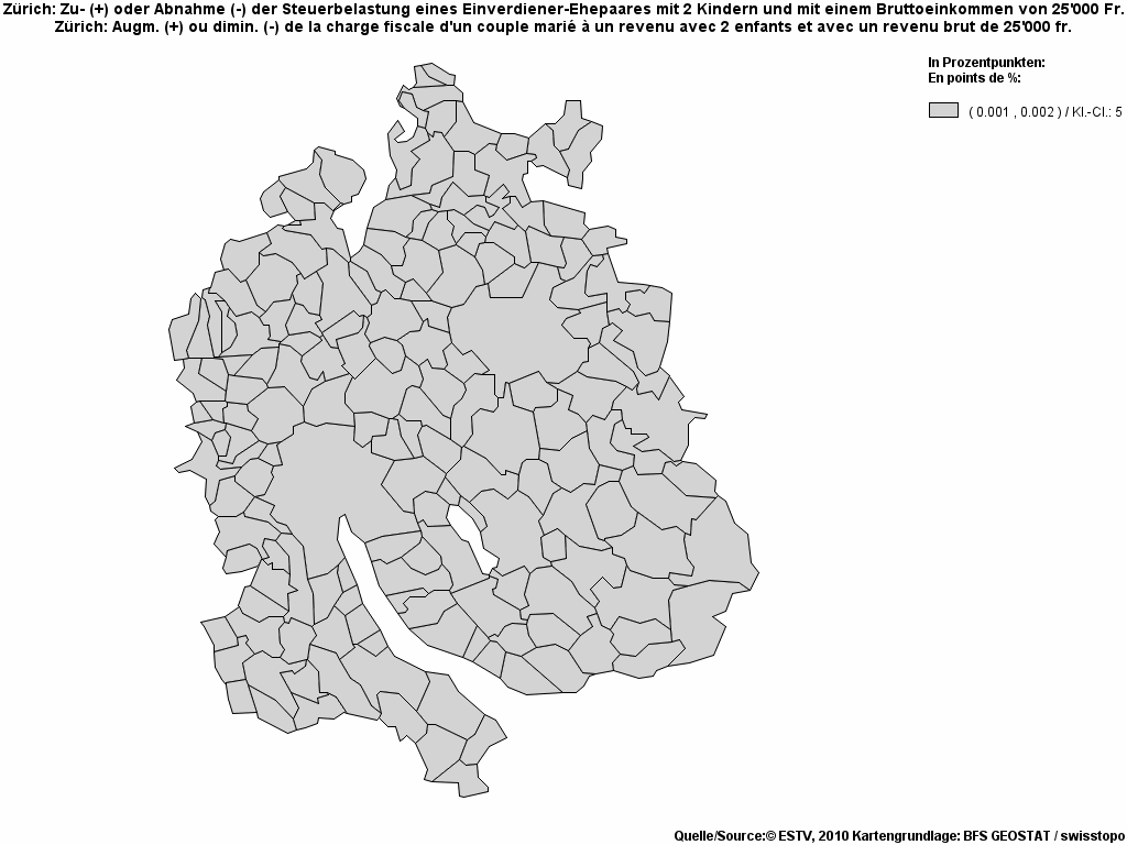 Choropleth map of rf8