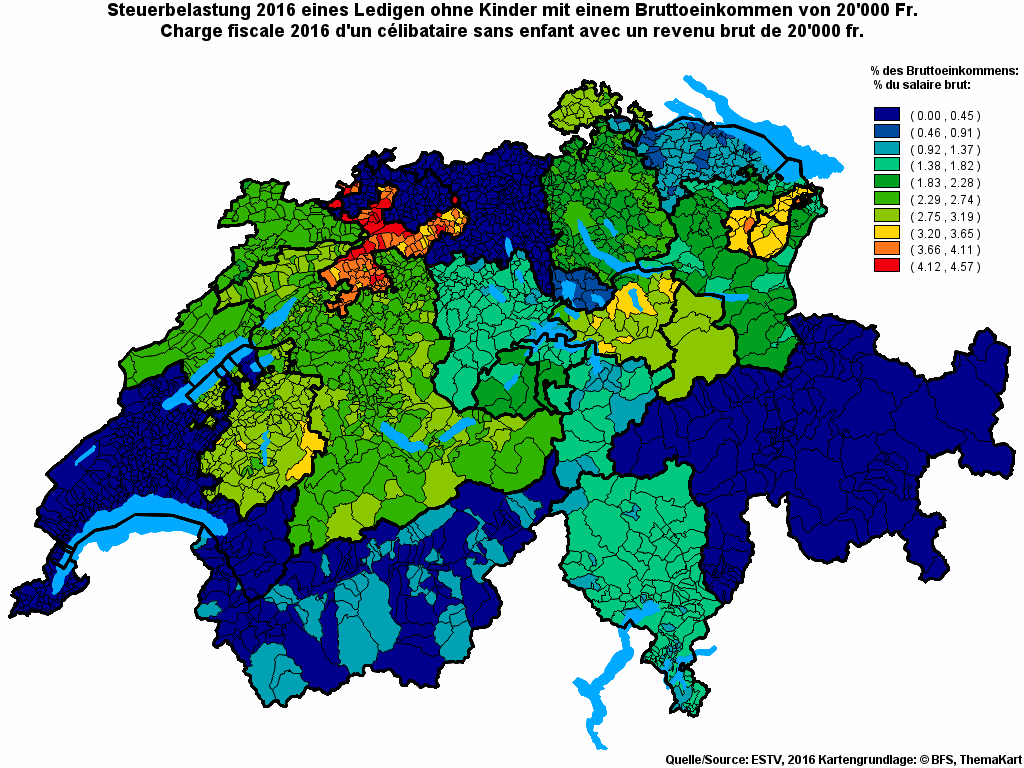 Choropleth map of rf7