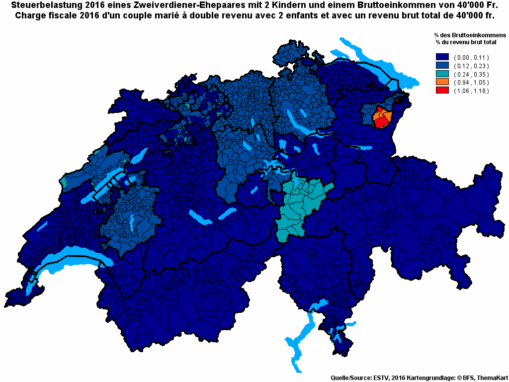 Choropleth map of rf11