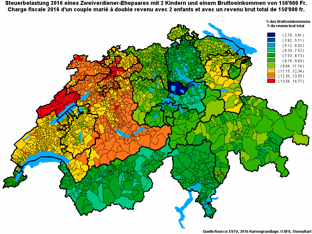 Choropleth map of rf20