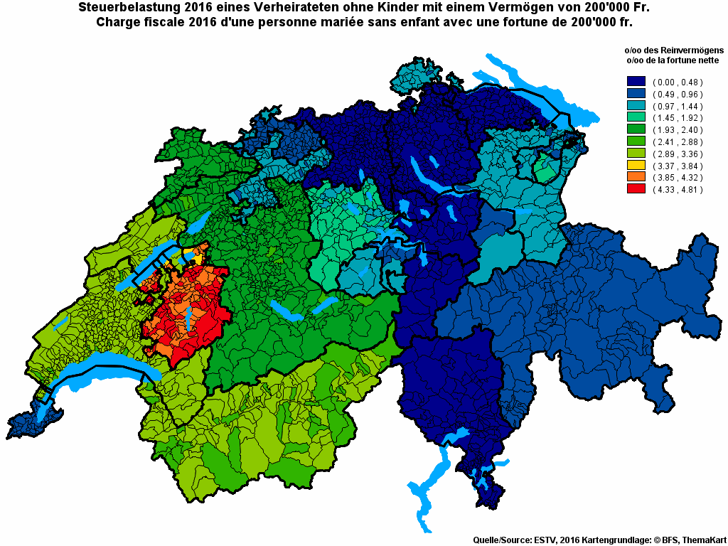 Choropleth map of rf11