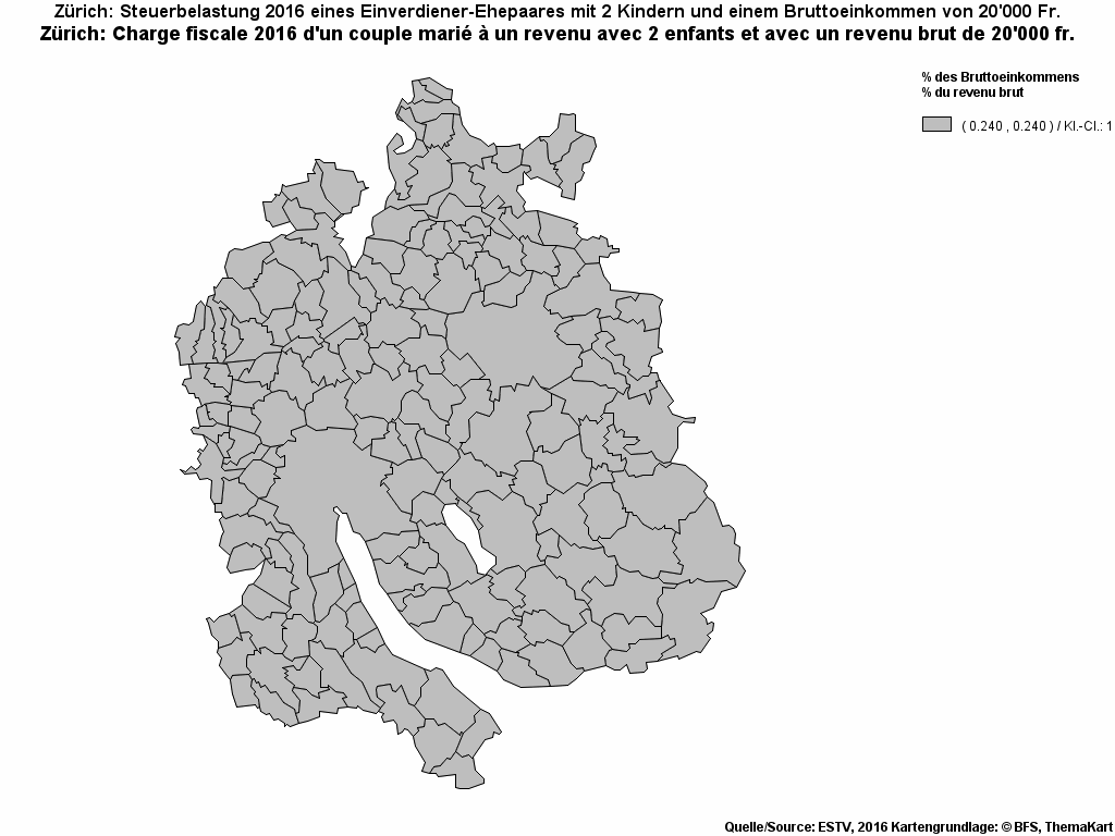 Choropleth map of rf7