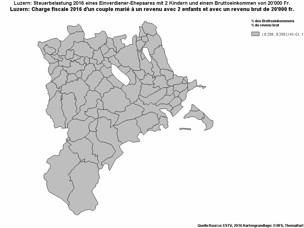 Choropleth map of rf7