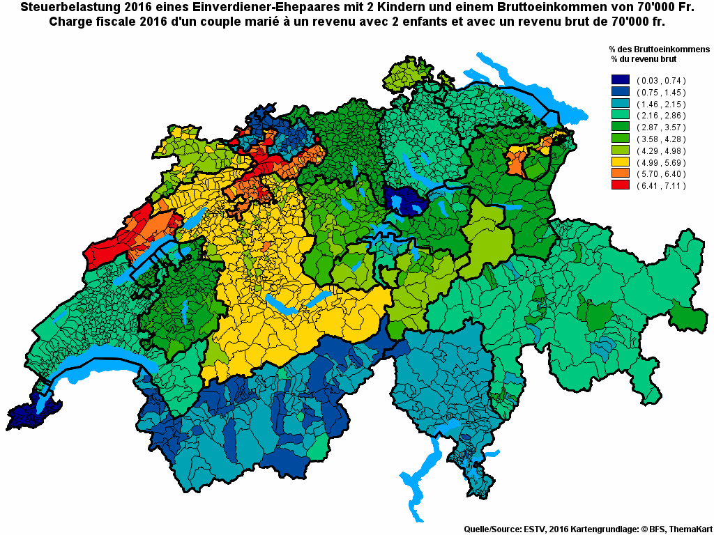 Choropleth map of rf15