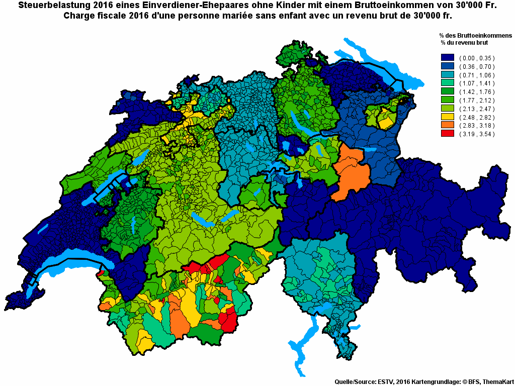 Choropleth map of rf9