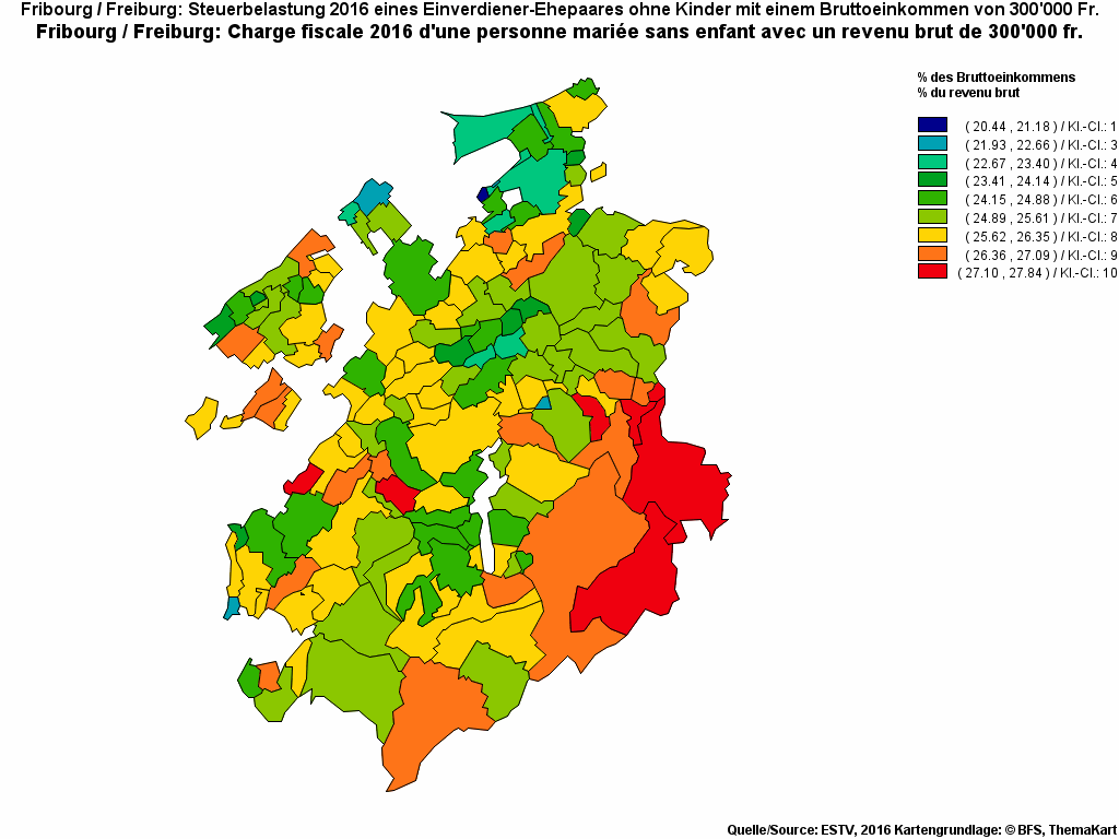 Choropleth map of rf24
