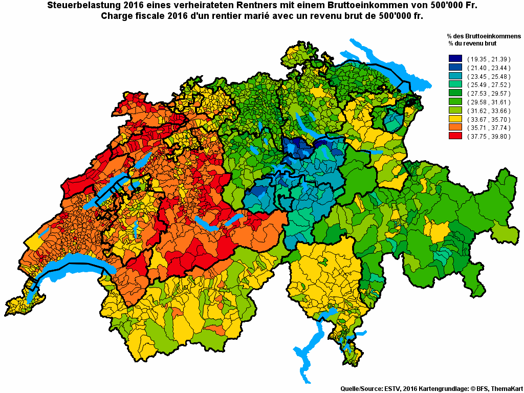 Choropleth map of rf26