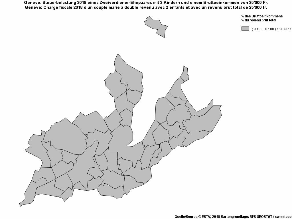 Choropleth map of rf8
