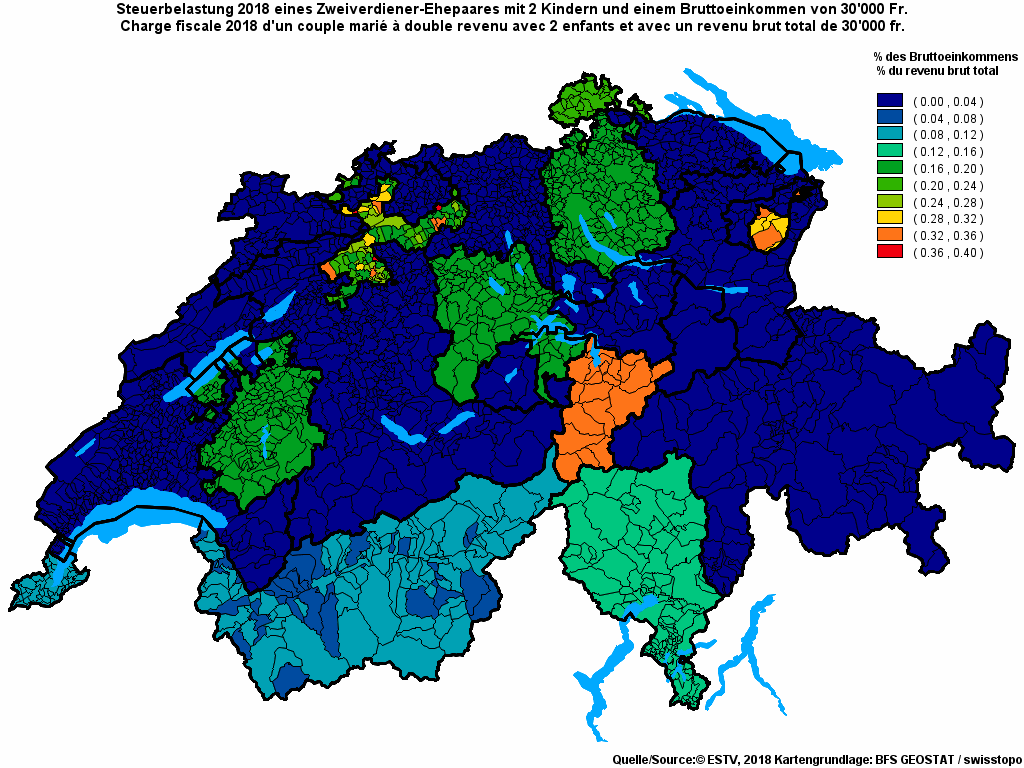 Choropleth map of rf9