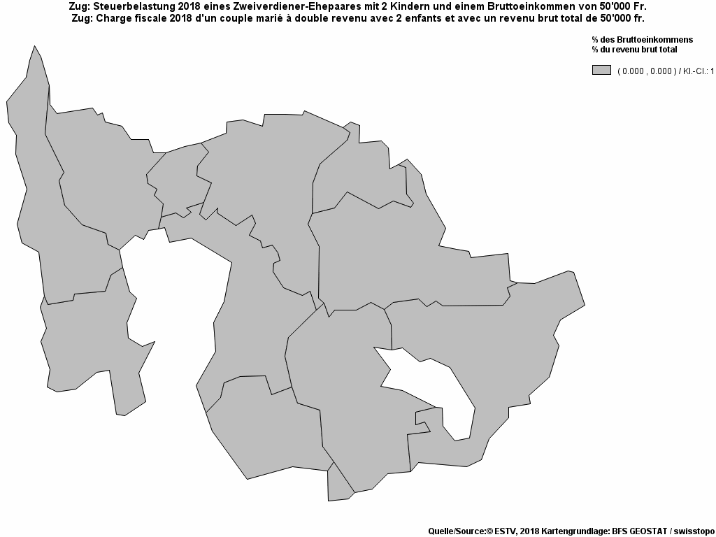 Choropleth map of rf13