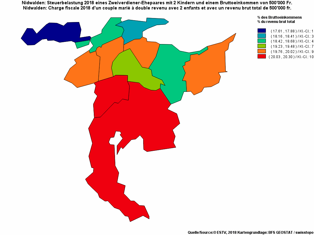 Choropleth map of rf26