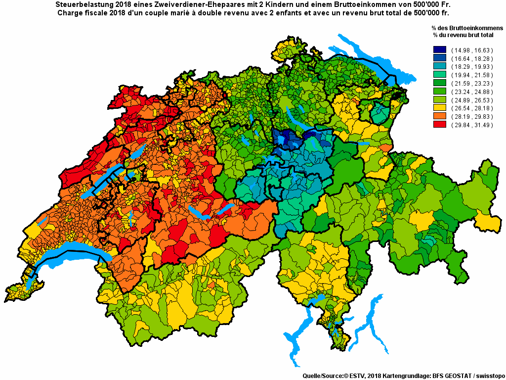 Choropleth map of rf26