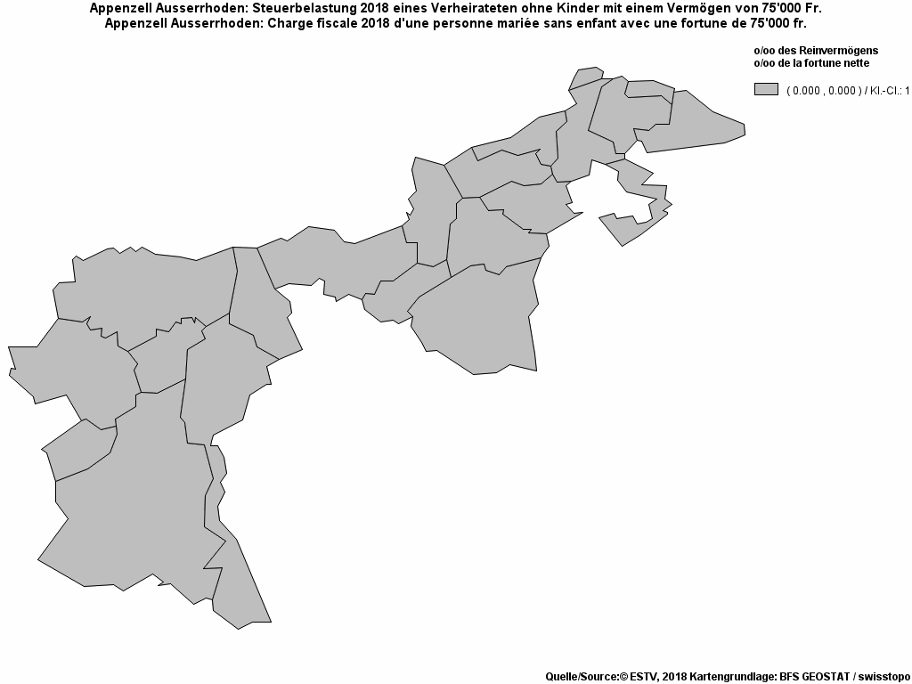 Choropleth map of rf8