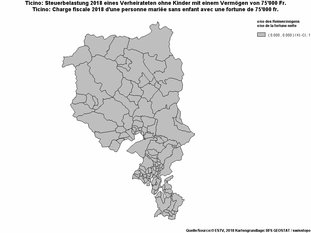 Choropleth map of rf8