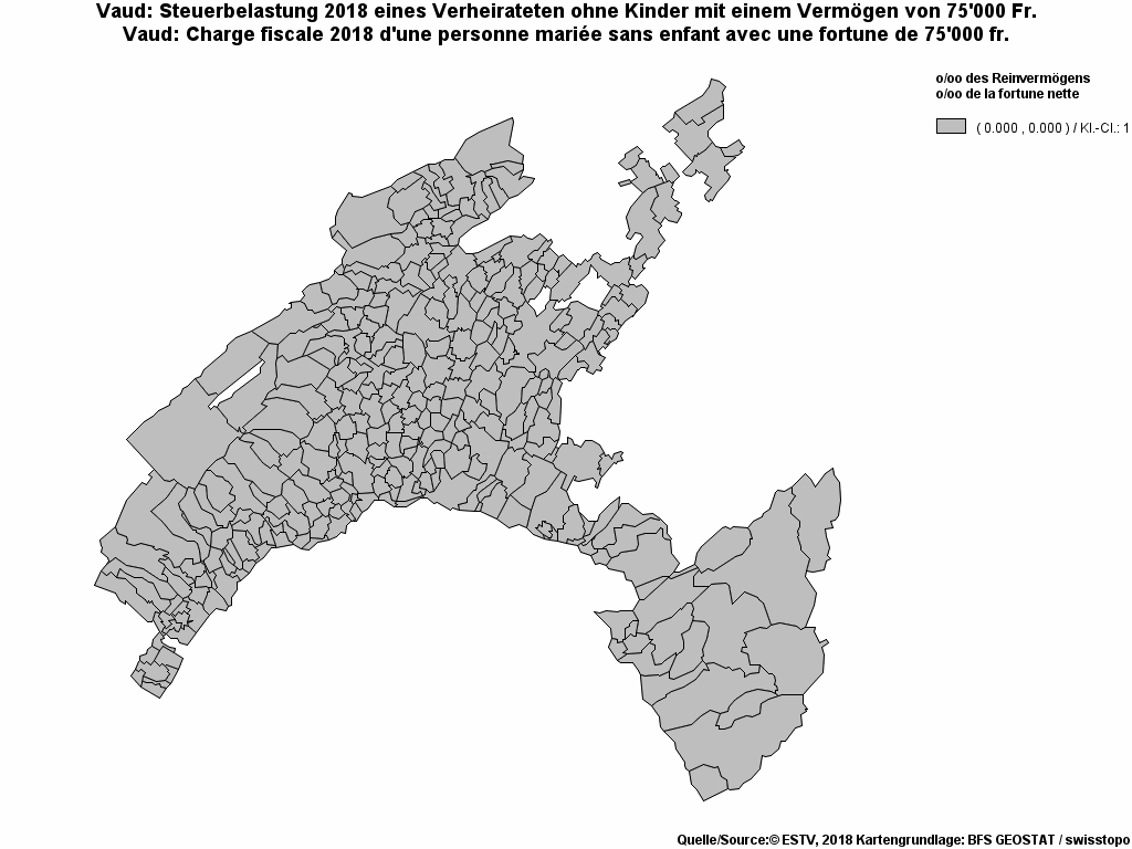 Choropleth map of rf8