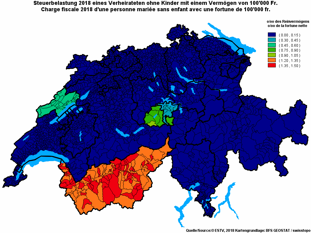 Choropleth map of rf9