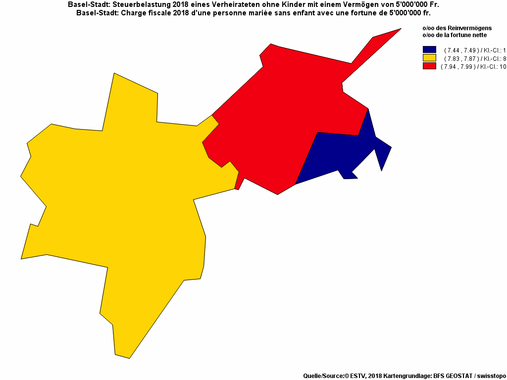 Choropleth map of rf20