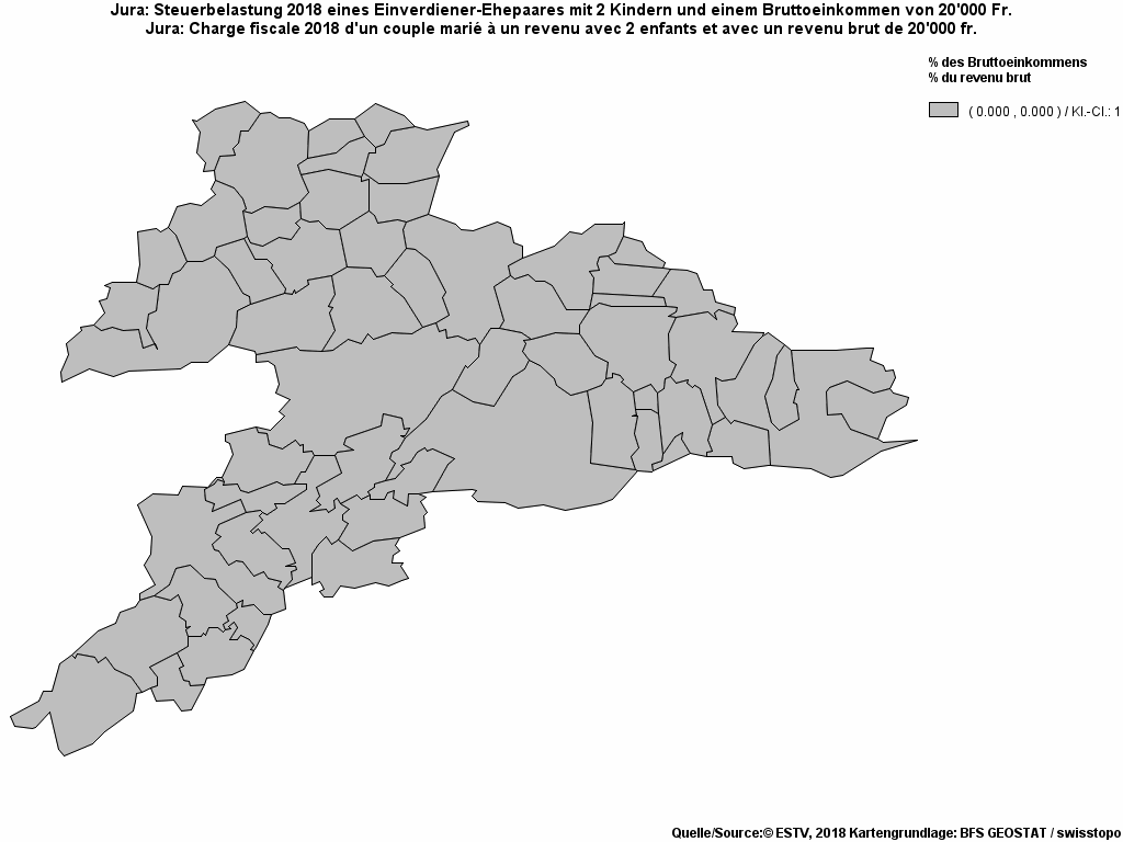 Choropleth map of rf7