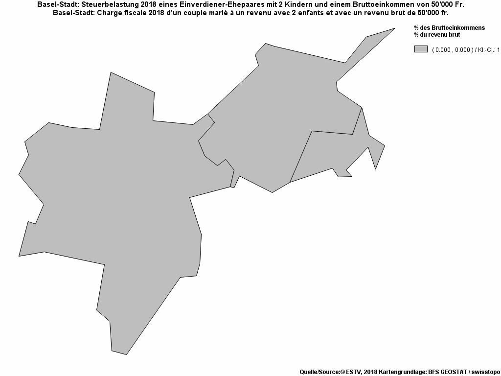 Choropleth map of rf13