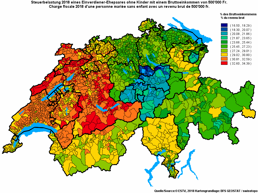 Choropleth map of rf26