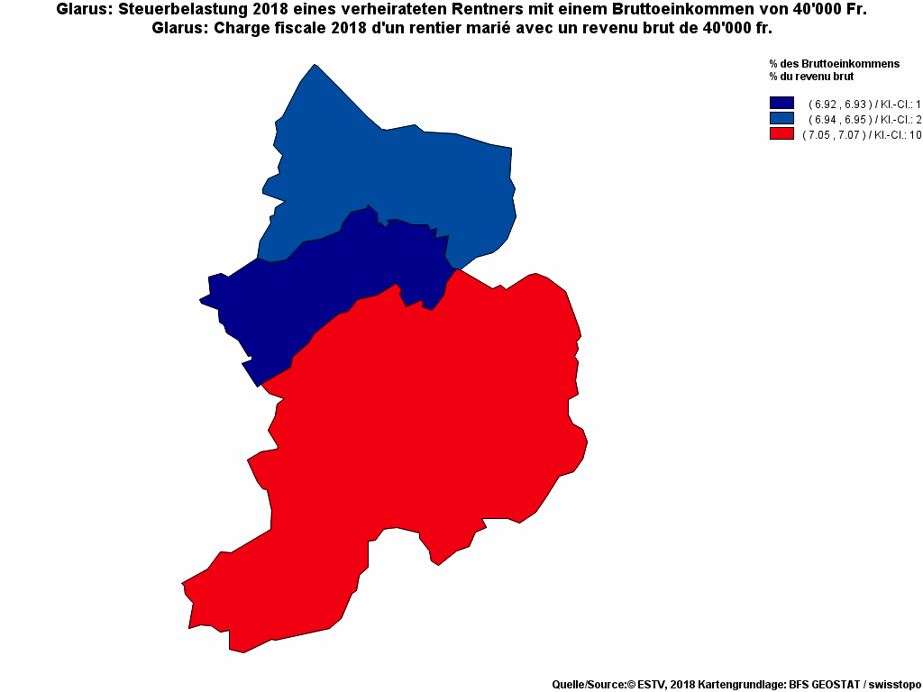 Choropleth map of rf11