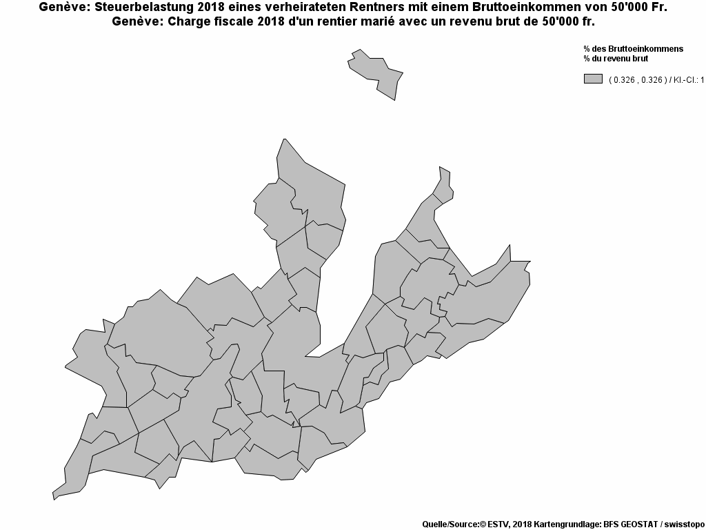 Choropleth map of rf13