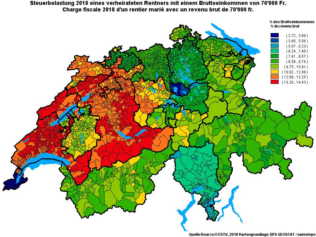 Choropleth map of rf15