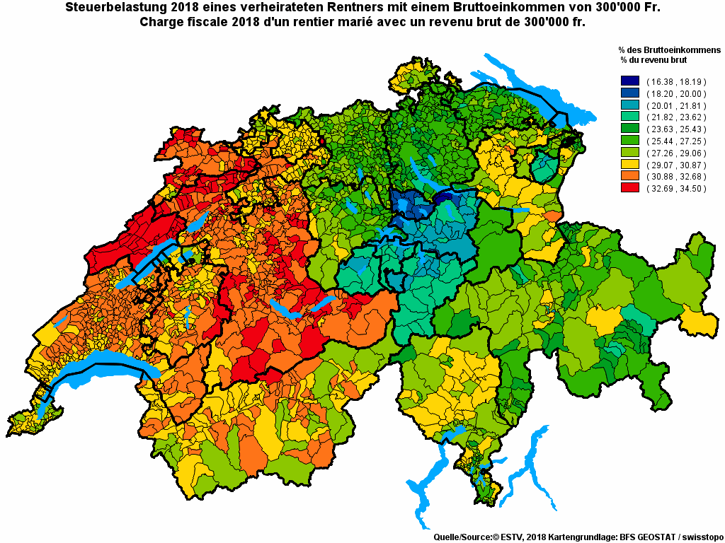 Choropleth map of rf24