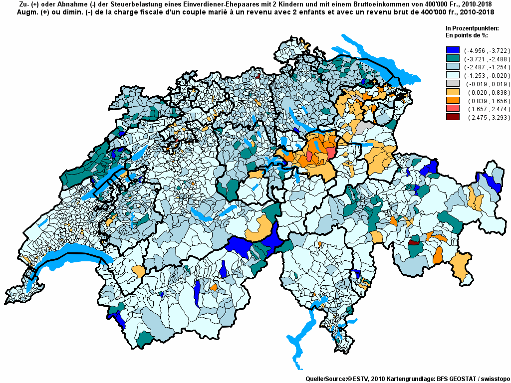 Choropleth map of rf25