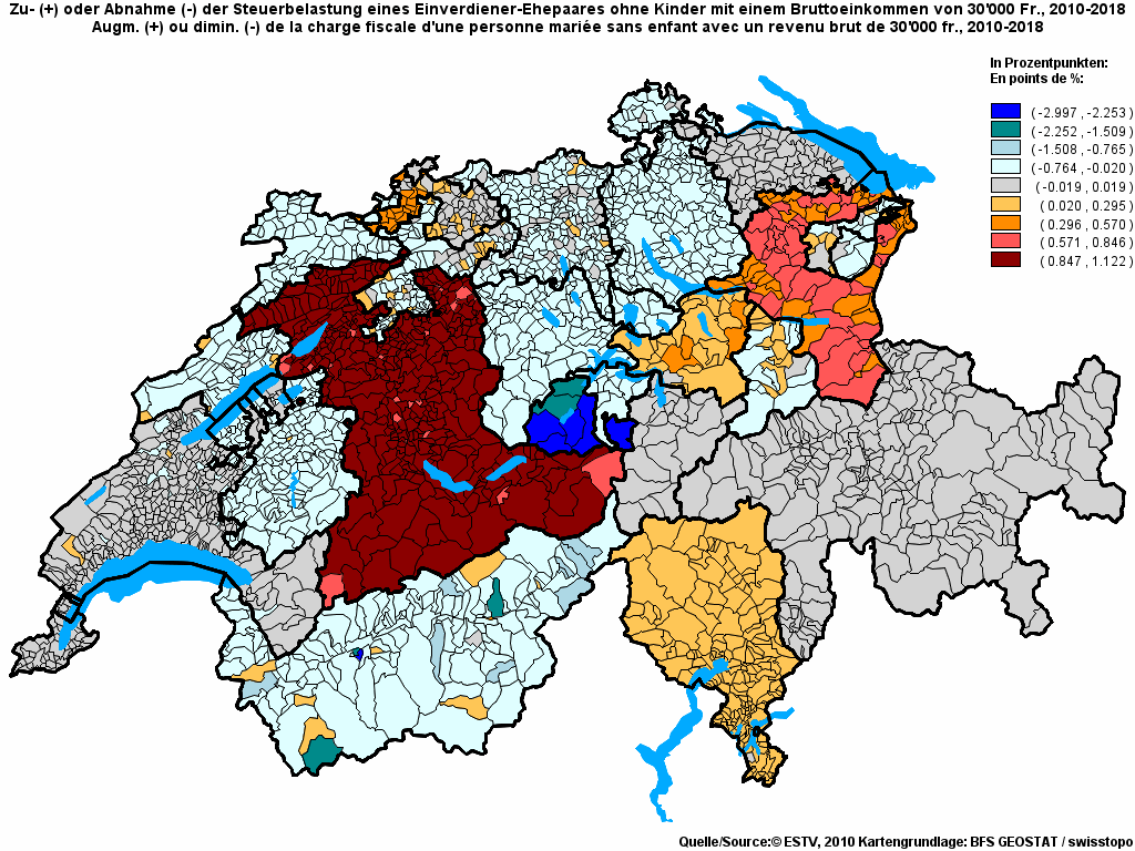 Choropleth map of rf9