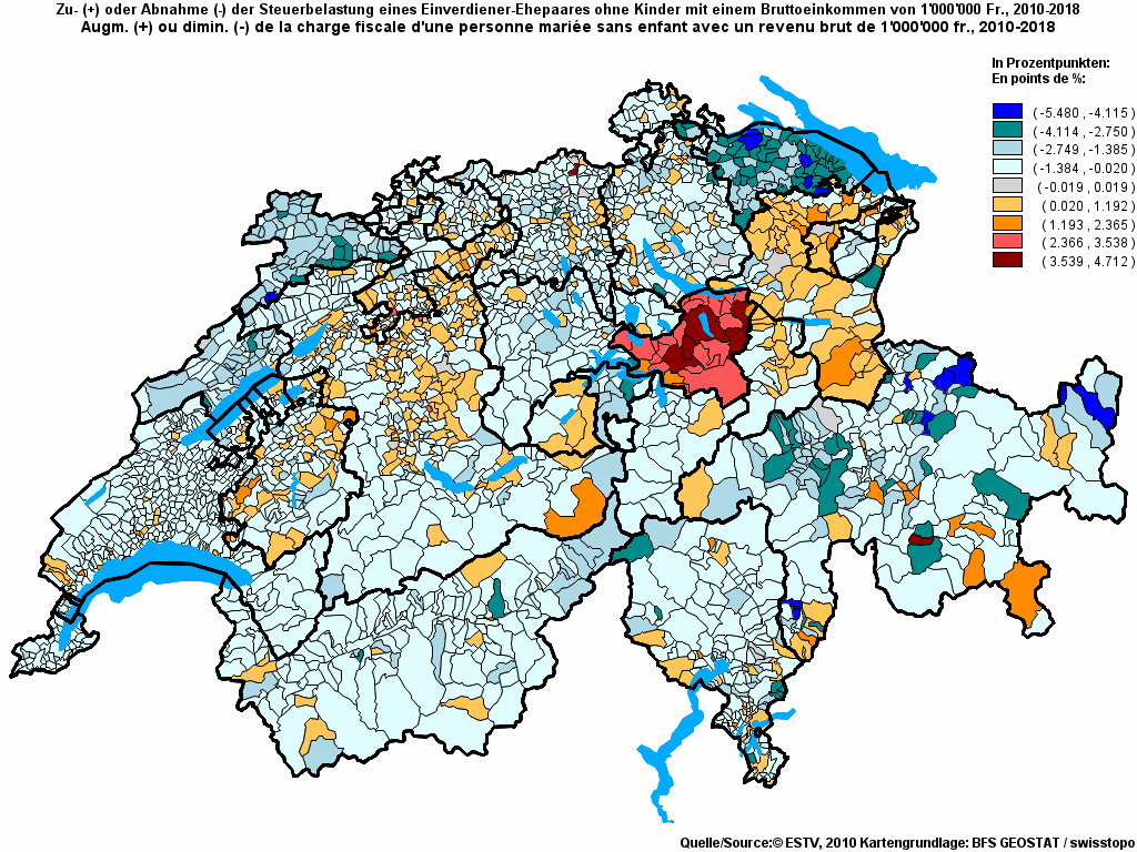 Choropleth map of rf27