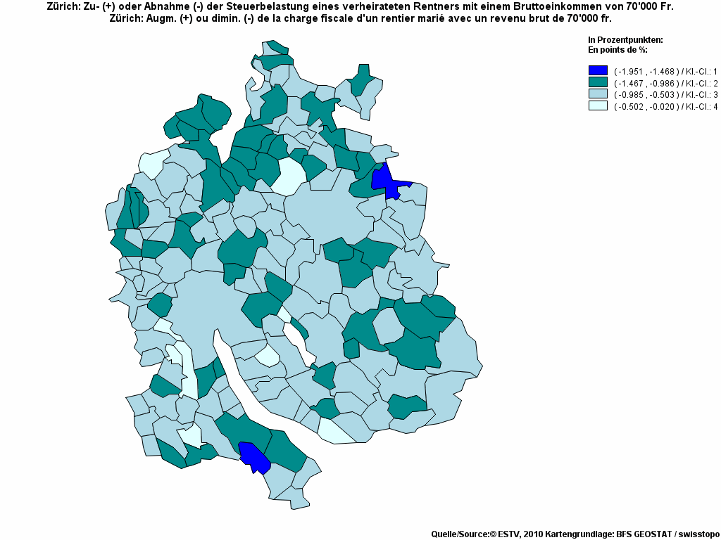 Choropleth map of rf15