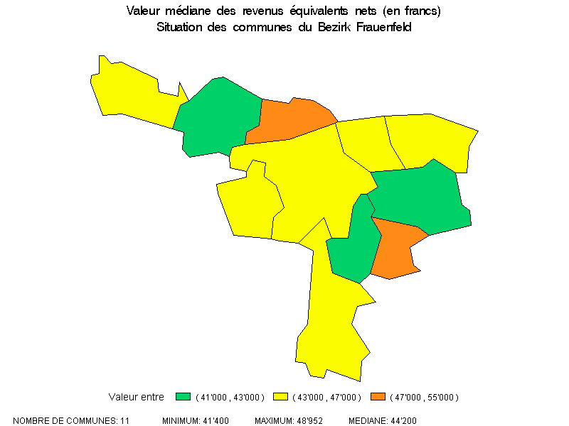GMAP: Choropleth Map of rvariable.