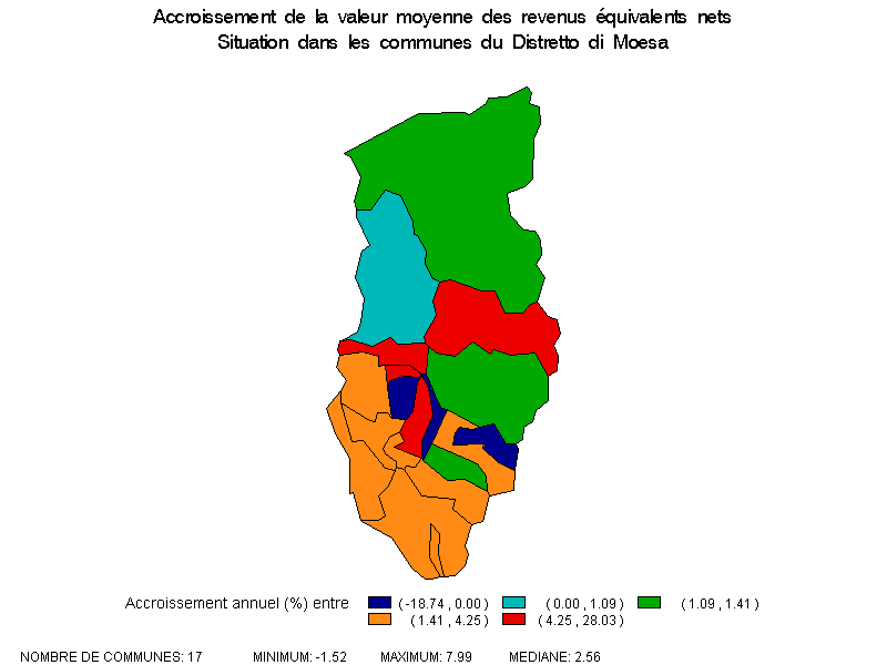 GMAP: Choropleth Map of rvariable.